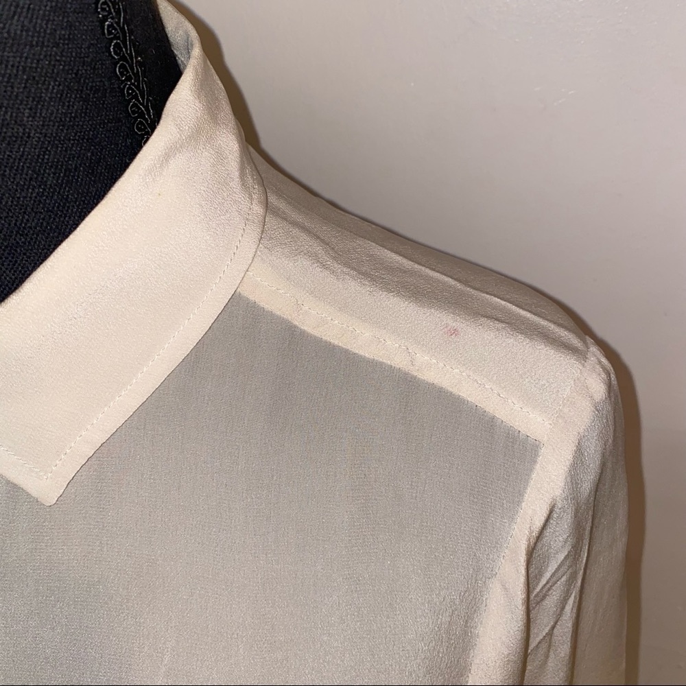 100% Silk Button Down - image 5